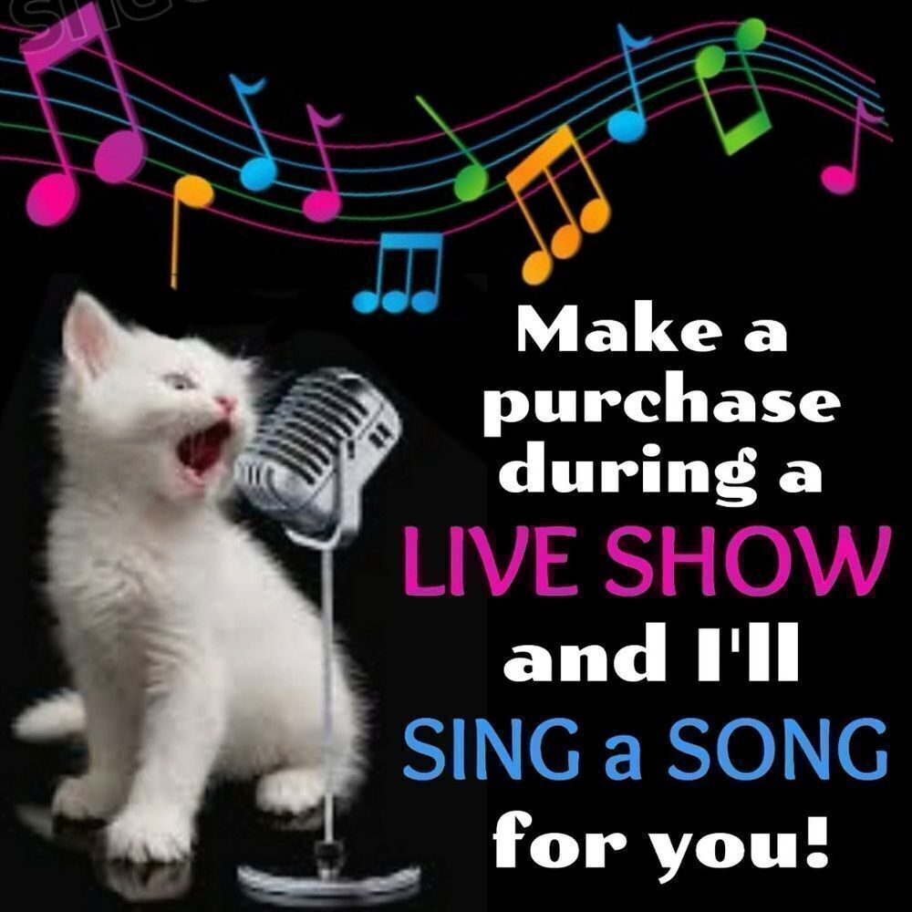 Show Host supportListing and song requests that I sing for u!